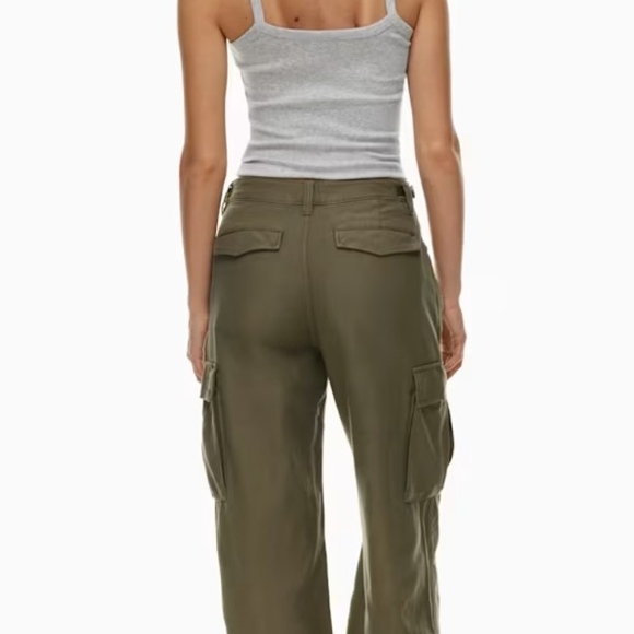TNA Olive Utility Cargo Pants - Picture 3 of 11